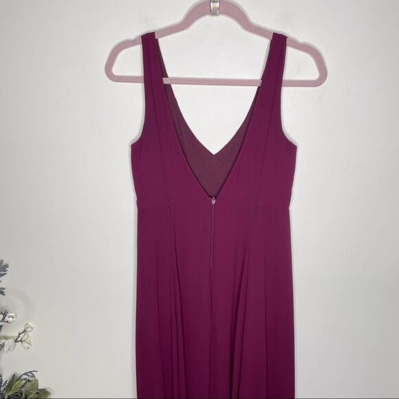 SHOW ME YOUR MUMU Jenn Maxi Dress Merlot {X35} - Picture 4 of 7